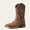 Ariat Men's Hybrid Venttek Western Square Toe Boot In Distressed Tan