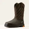 Ariat Men's Comp Toe Intrepid Venttek Work Boots - Ee Width In Iron Coffee In Gray