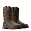 Ariat Men's Comp Toe Intrepid Venttek Work Boots - Ee Width In Iron Coffee In Gray