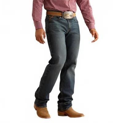 Ariat Men's M2 Pro Series Atlas Ray Relaxed Boot Cut Jean In Dark Blue