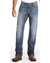 Ariat Traditional Relaxed Buster Boot Cut Jeans In Dakota In Blue