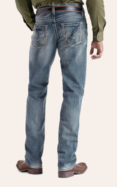 Ariat Men's M5 Gambler Slim Fit Stackable Straight Leg Jean In Blue