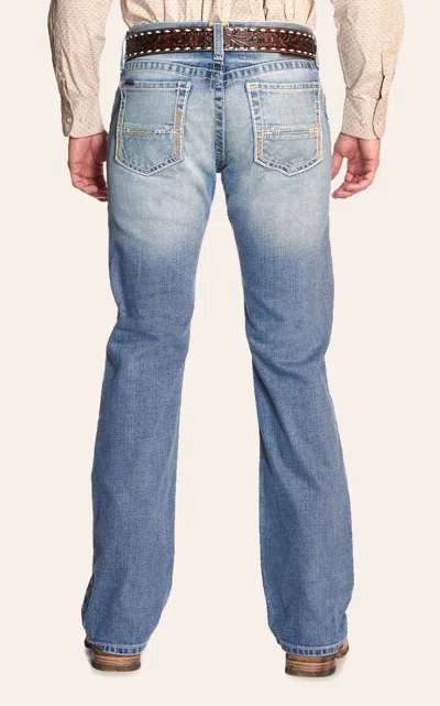 Ariat Men's M7 Stirling Shasta Light Wash Slim Fit Straight Leg Jeans