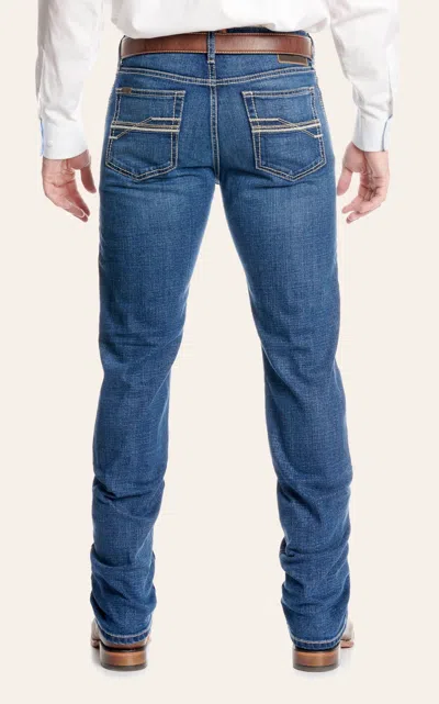 Ariat Men's M8 Ashton Champ Modern Slim Straight Leg Jeans In Blue