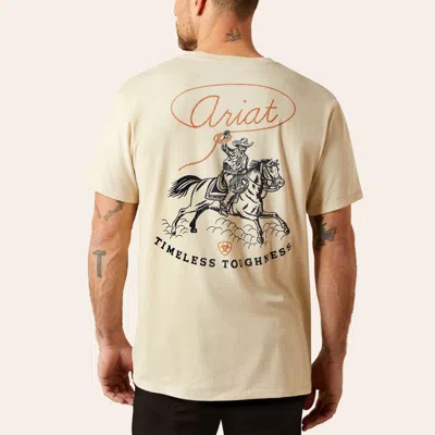 Ariat Men's Natural Ropers Delight Graphic T-shirt In Neutral