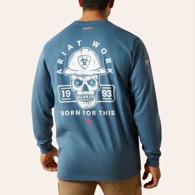 Ariat Men's Orion Blue Fr Hardhead Graphic T-shirt