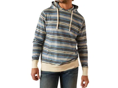 Ariat Men's Patterned Hoodie In Bone White In Multi
