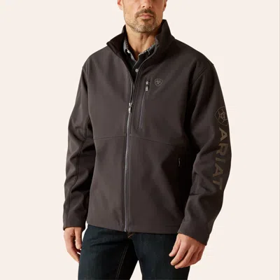 Ariat Men's Phantom Logo Softshell Jacket In Brown
