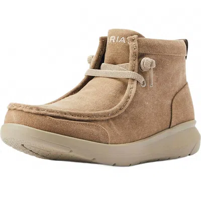 Ariat Men's Rancher Hilo Moccasin Style Shoes In Tan In Neutral