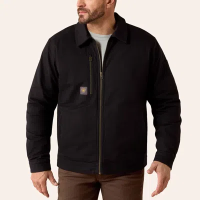 Ariat Men's Rebar Made Tough Black Shop Jacket