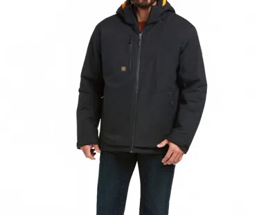 Ariat Men's Rebar Storm Fighter 2.0 H2o Jacket In Black