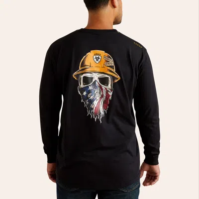 Ariat Men's Rebar Workman Born For This Black T-shirt