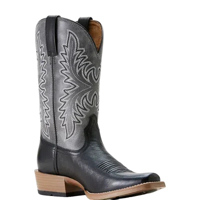 Pre-owned Ariat Men's Renegade Black Night Cowboy Boots 10053695