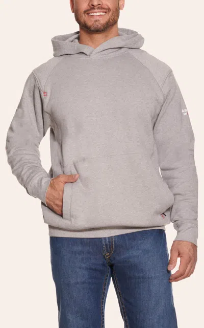 Ariat Kids' Men's Rev Silver Fox Fr Hoodie In Gray