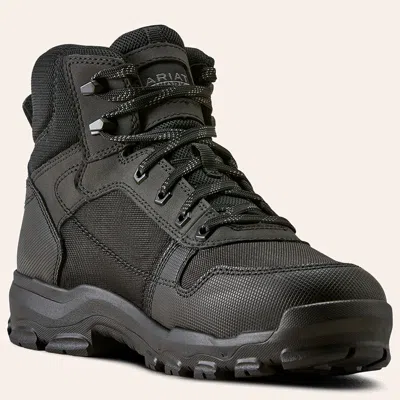 Ariat Men's Stryker Black Waterproof Composite Round Toe Work Boots