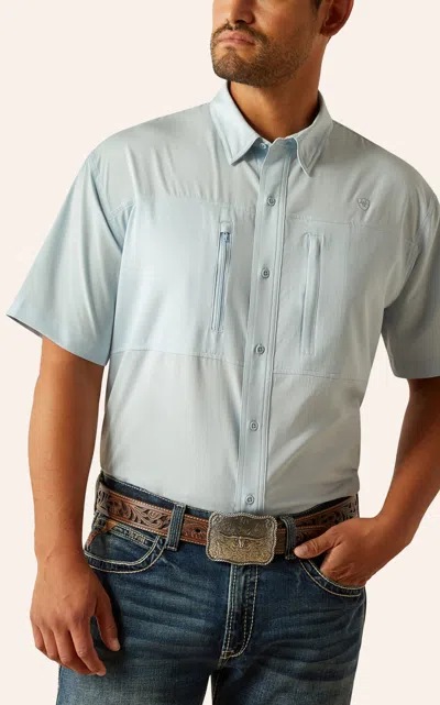Ariat Men's Venttek Light Sky Blue Shirt