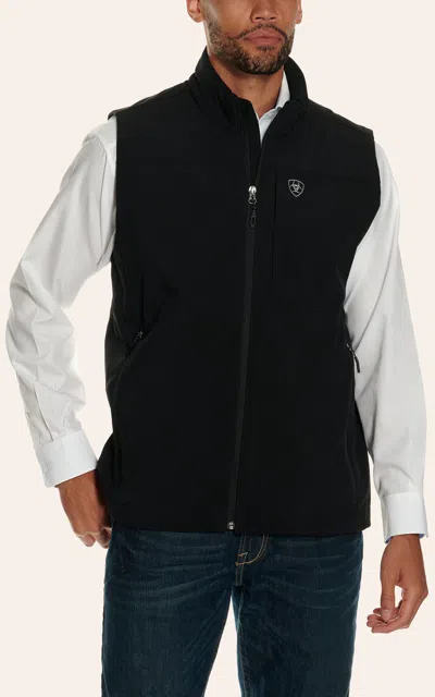 Ariat Men's Vernon 2.0 Black Softshell Vest