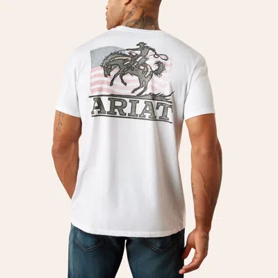 Ariat Men's White Freedom Flow Graphic T-shirt
