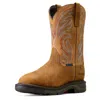 Ariat Men's Workhog Xt H2o Western Boots In Distressed Brown/bravo Brown In Multi