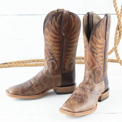Pre-owned Ariat Montana Brown Toledo Boots