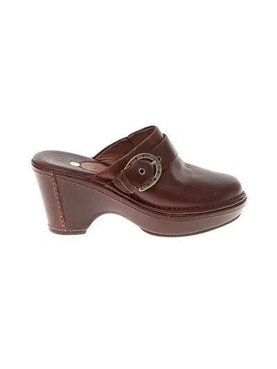 Pre-owned Ariat Mule/clog In Brown