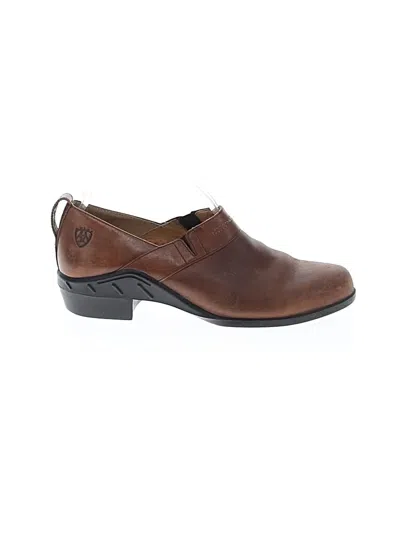 Pre-owned Ariat Mule/clog In Brown