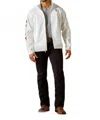 Ariat New Team Softshell Mexico Jacket In White In White