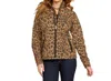 Ariat New Team Softshell Print Jacket In Lila Leopard In Multi