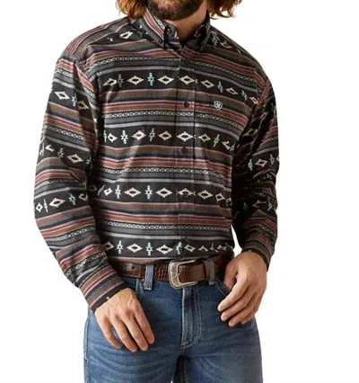 Ariat Noland Aztec Classic Shirt In Black/multi