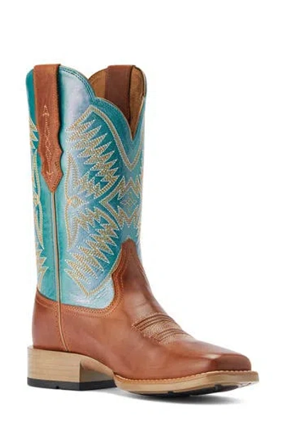 Ariat Odessa Stretch Western Boot In Brown