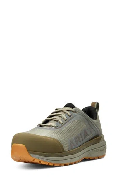 Ariat Outpace Shift Work Shoe In Green