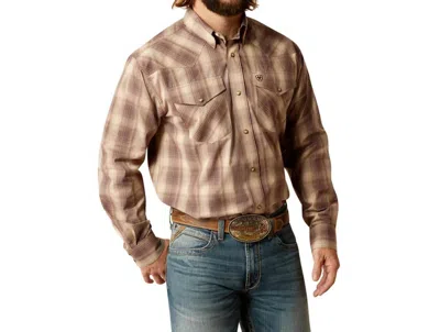 Ariat Pro Rex Snap Shirt In Brown