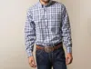 Ariat Pro Series Norbert Classic Fit Shirt In White/navy In Multi