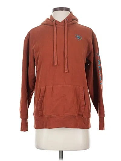 Pre-owned Ariat Pullover Hoodie In Brown