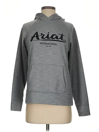 Pre-owned Ariat Pullover Hoodie In Gray