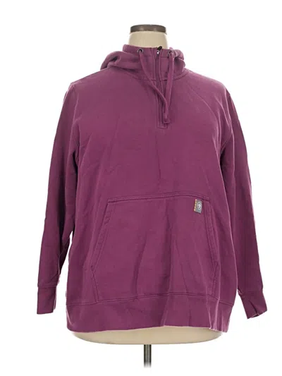 Pre-owned Ariat Pullover Hoodie In Purple
