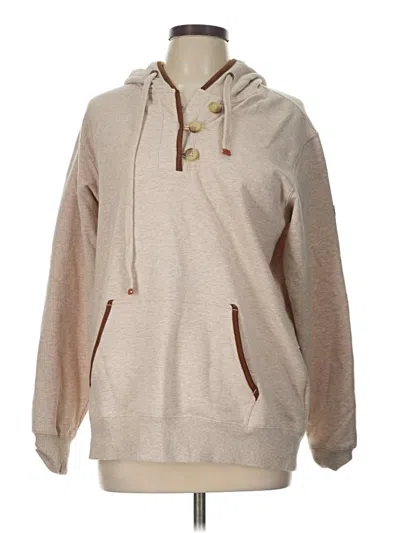 Pre-owned Ariat Pullover Hoodie In Tan