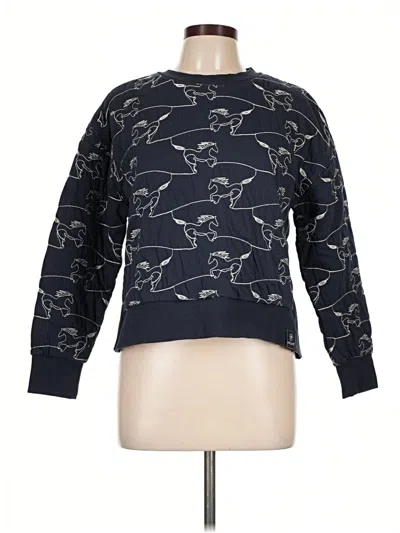 Pre-owned Ariat Pullover Sweater In Black
