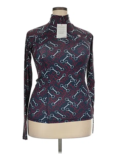 Pre-owned Ariat Pullover Sweater In Blue