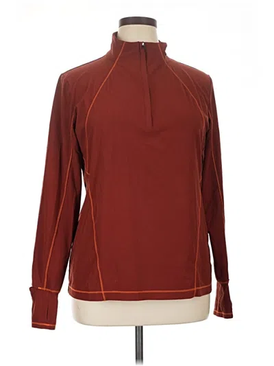 Pre-owned Ariat Pullover Sweater In Burgundy