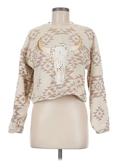 Pre-owned Ariat Pullover Sweater In Tan