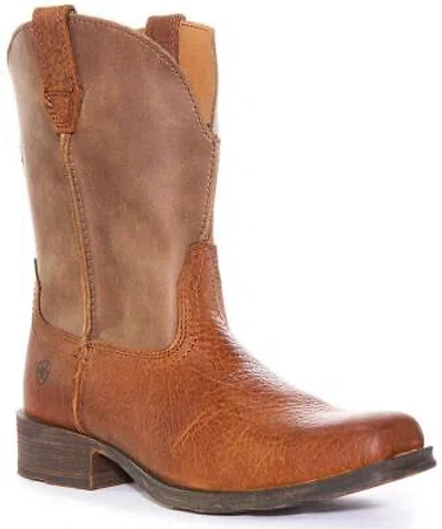 Pre-owned Ariat Rambler Womens Boots Brown Size Us 5 - 11