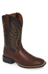 Ariat Ranch Work Cowboy Boot In Brown