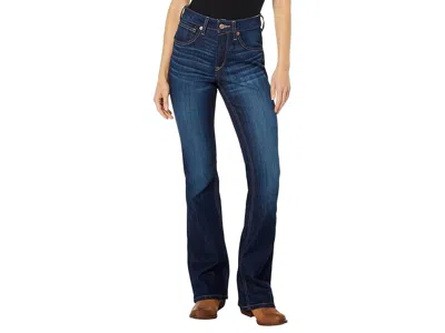 Ariat Real High-rise Ballary Bootcut Jeans In Blue