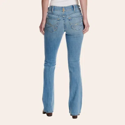Ariat R.e.a.l. Women's Alina Petaluma Light Wash Bootcut Jeans In Multi