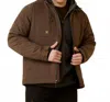 Ariat Rebar Dritek Durastretch Insulated Jacket In Wren In Brown