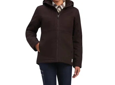 Ariat Rebar Duracanvas Insulated Jacket In Mole In Brown