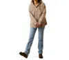 Ariat Rebar Flannel Jacket In Fossil