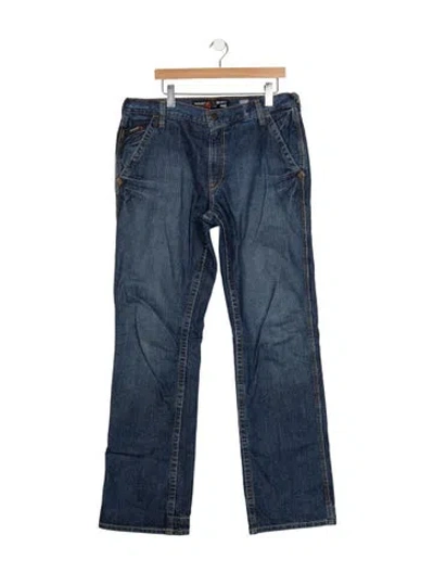 Pre-owned Ariat Relaxed Fit Jeans In Blue