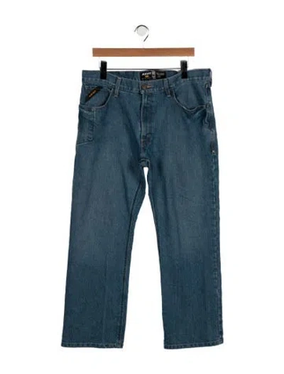 Pre-owned Ariat Relaxed Fit Jeans In Blue